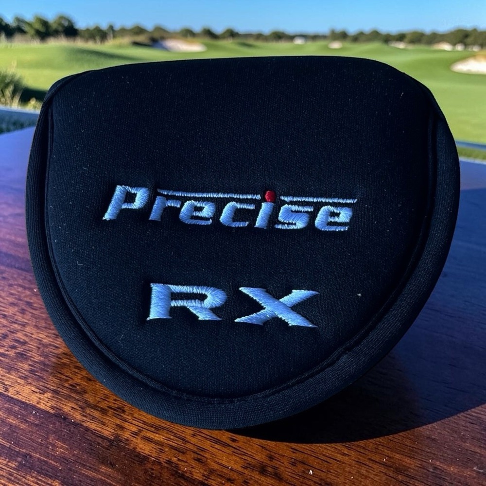 Precise RX Mallet Putter Golf Club‎ Head Cover Headcover Black